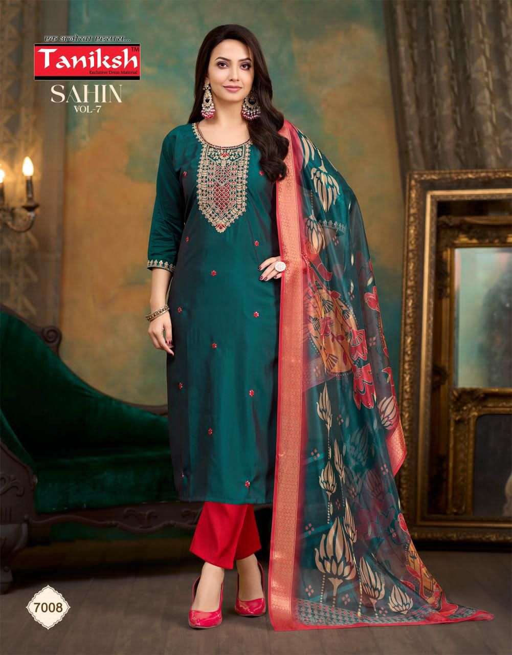 Taniksh Sahin Vol 7 Kurti Set Wholesale