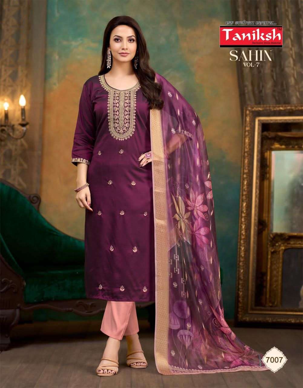 Taniksh Sahin Vol 7 Kurti Set Wholesale - Amrah Wholesale