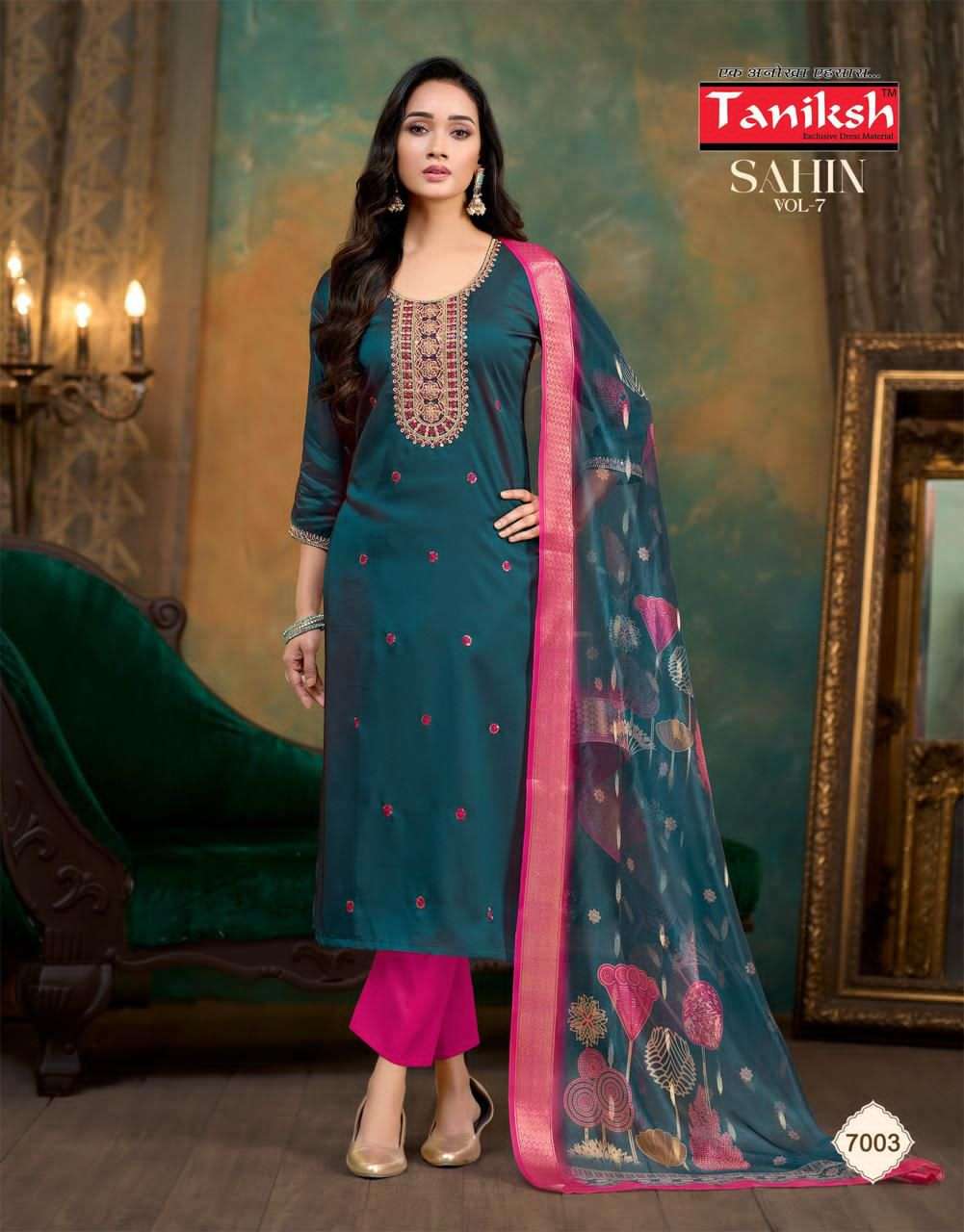 Taniksh Sahin Vol 7 Kurti Set Wholesale - Amrah Wholesale