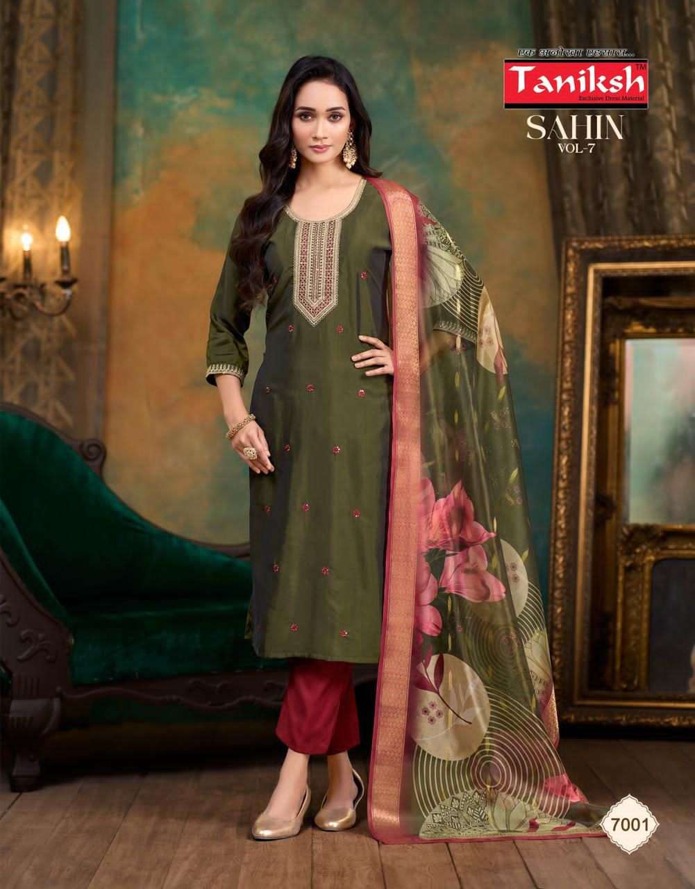 Taniksh Sahin Vol 7 Kurti Set Wholesale - Amrah Wholesale