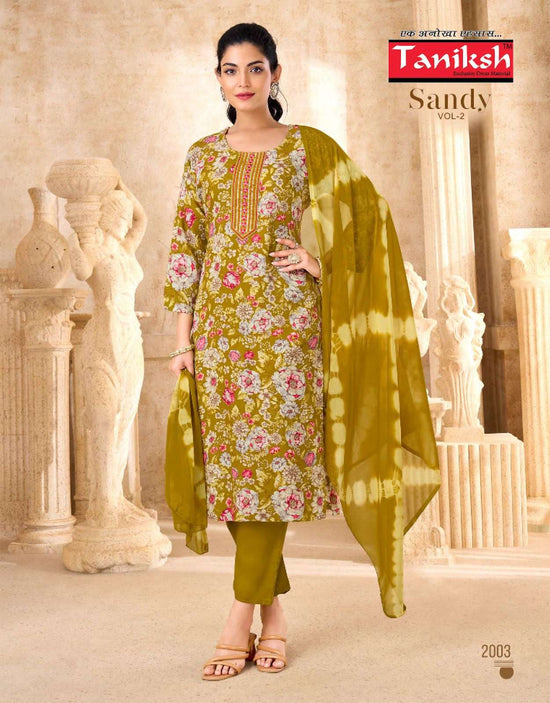 Taniksh Sandy Vol 2 Rayon Salwar Suit Set - Amrah Wholesale