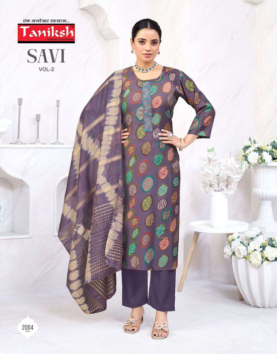 Taniksh Savi Vol 2 Vertican Salwar Suit Set - Amrah Wholesale