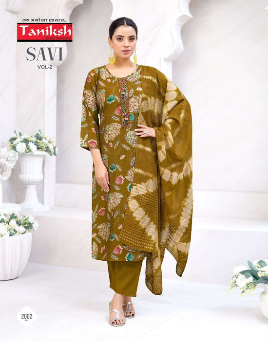 Taniksh Savi Vol 2 Vertican Salwar Suit Set - Amrah Wholesale