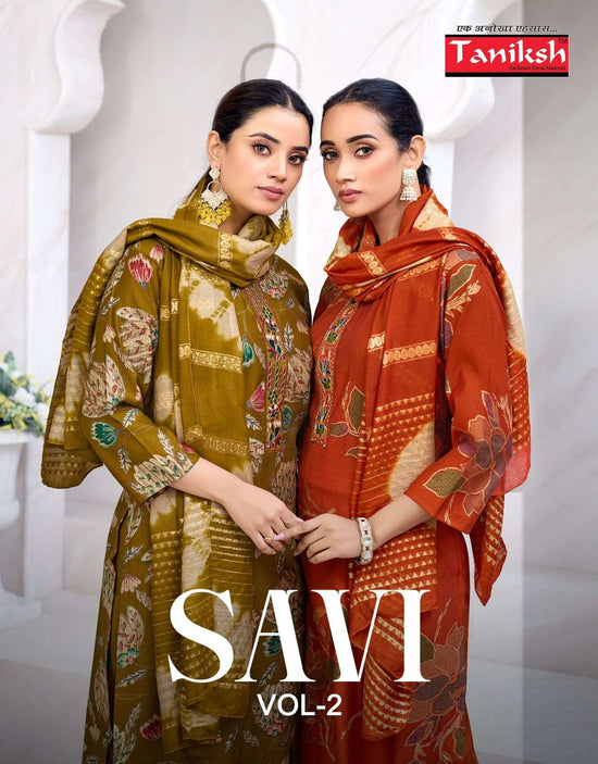 Taniksh Savi Vol 2 Vertican Salwar Suit Set - Amrah Wholesale
