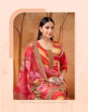 Taniksh Shivika Vol 2 Kurti Pant Dupatta Set - Amrah Wholesale
