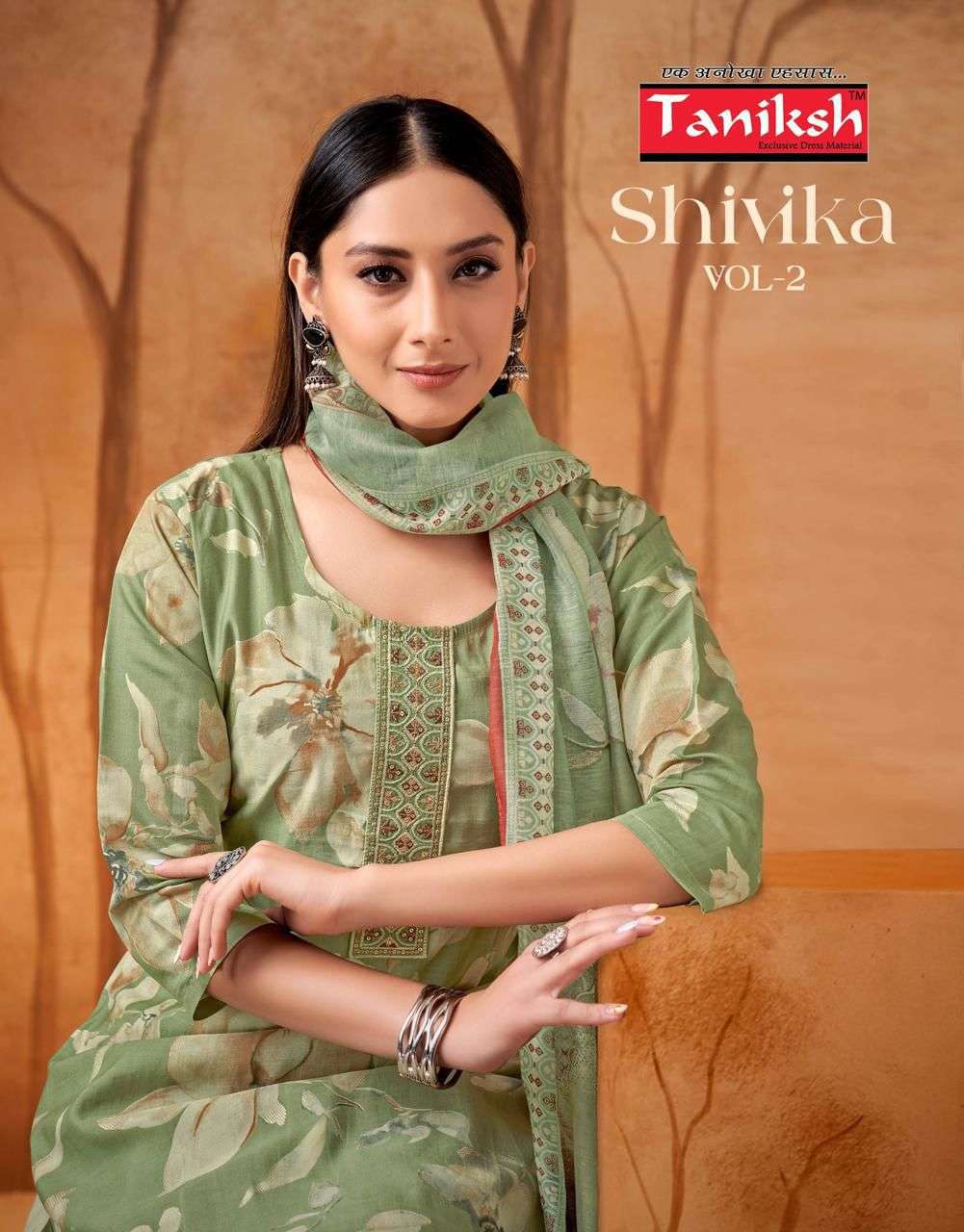 Taniksh Shivika Vol 2 Kurti Pant Dupatta Set - Amrah Wholesale
