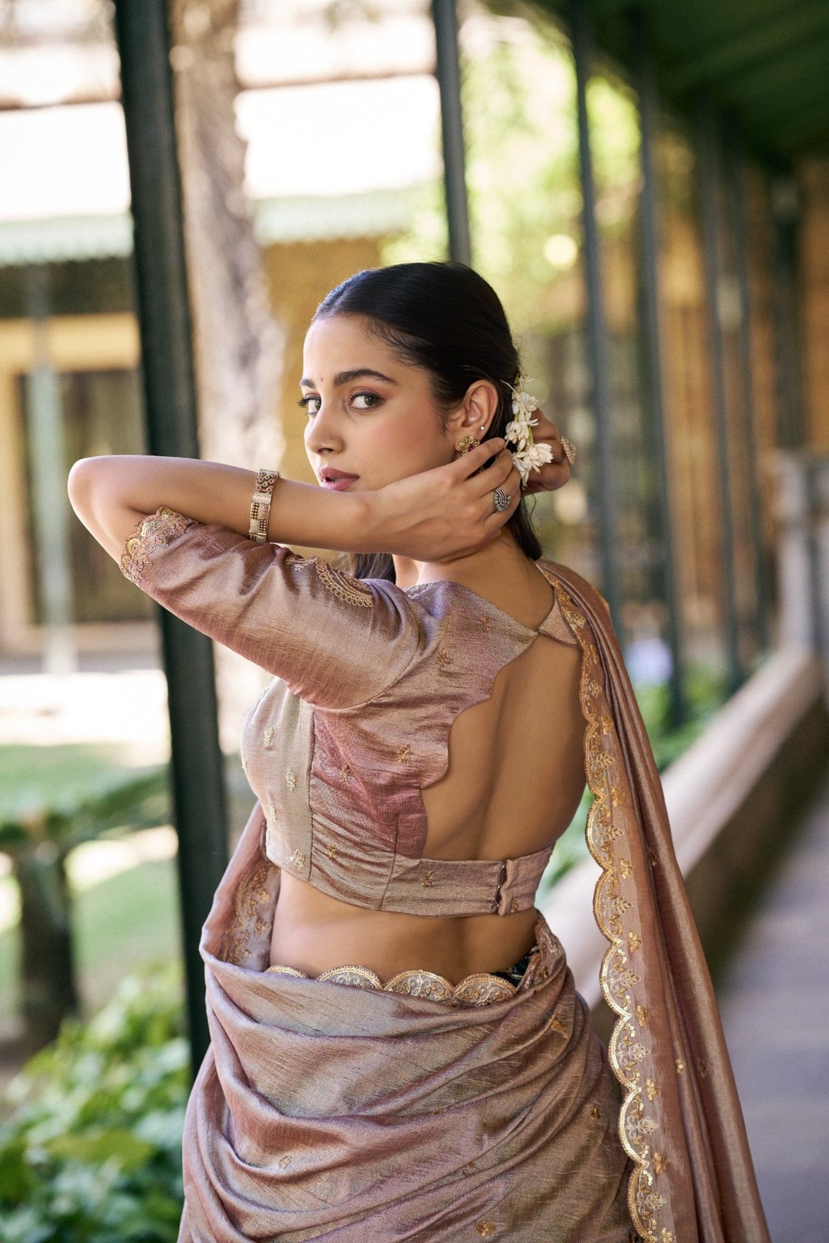 Taraa L 1207 Tasar Silk Kalamkari Printed Lehenga Choli - Amrah Wholesale