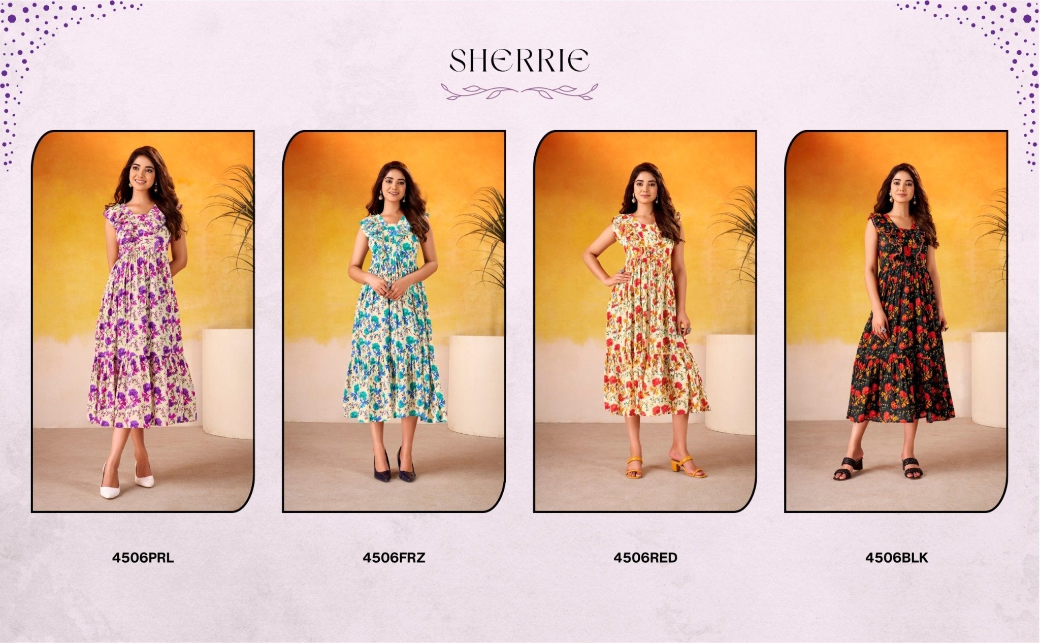 Amrah Wholesale Taraa L 4506 Dress - Amrah Wholesale