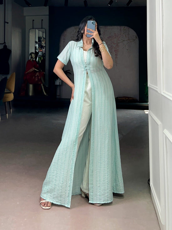 Taraa L 4701 Orchid Indo Fusion Co Ord Set - Amrah Wholesale