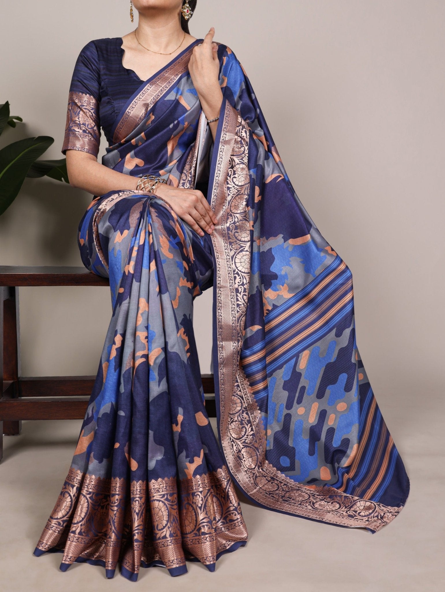 Taraa L 7059 Tasar Silk Saree Wholesale Surat India - Amrah Wholesale