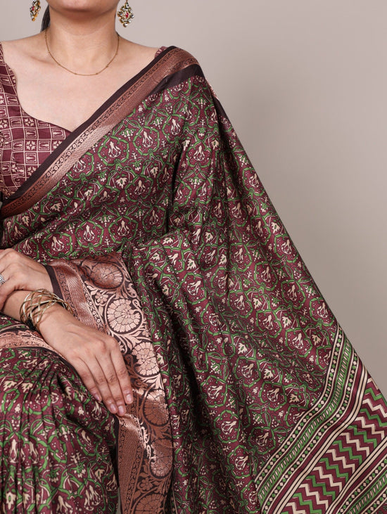 Taraa L 7059 Tasar Silk Saree Wholesale Surat India - Amrah Wholesale