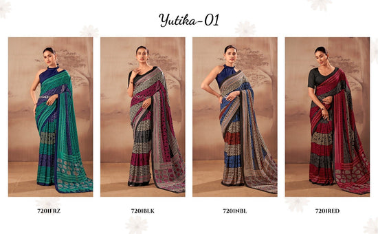 Taraa L 7201 Saree - Amrah Wholesale