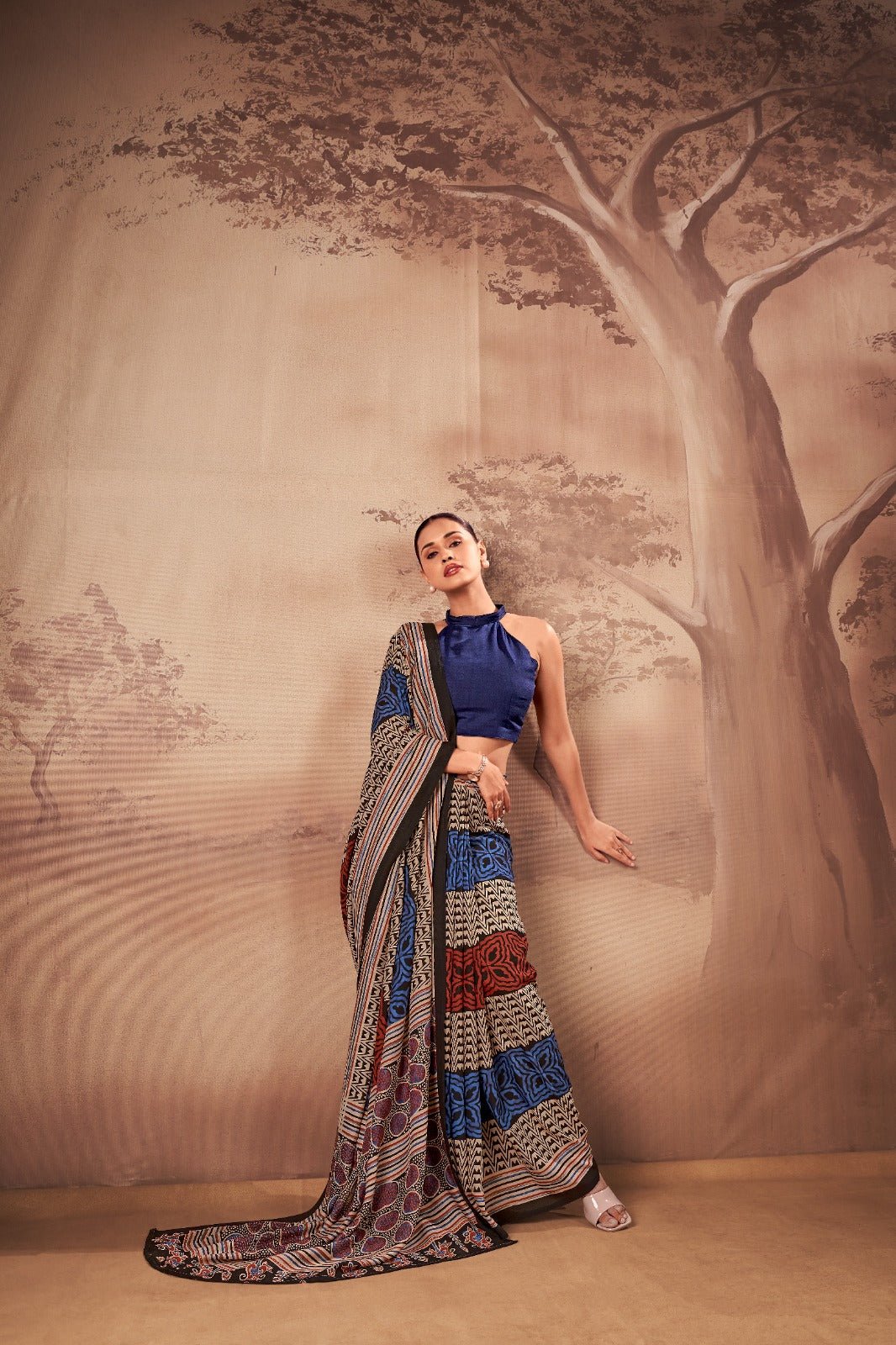 Taraa L 7201 Saree - Amrah Wholesale