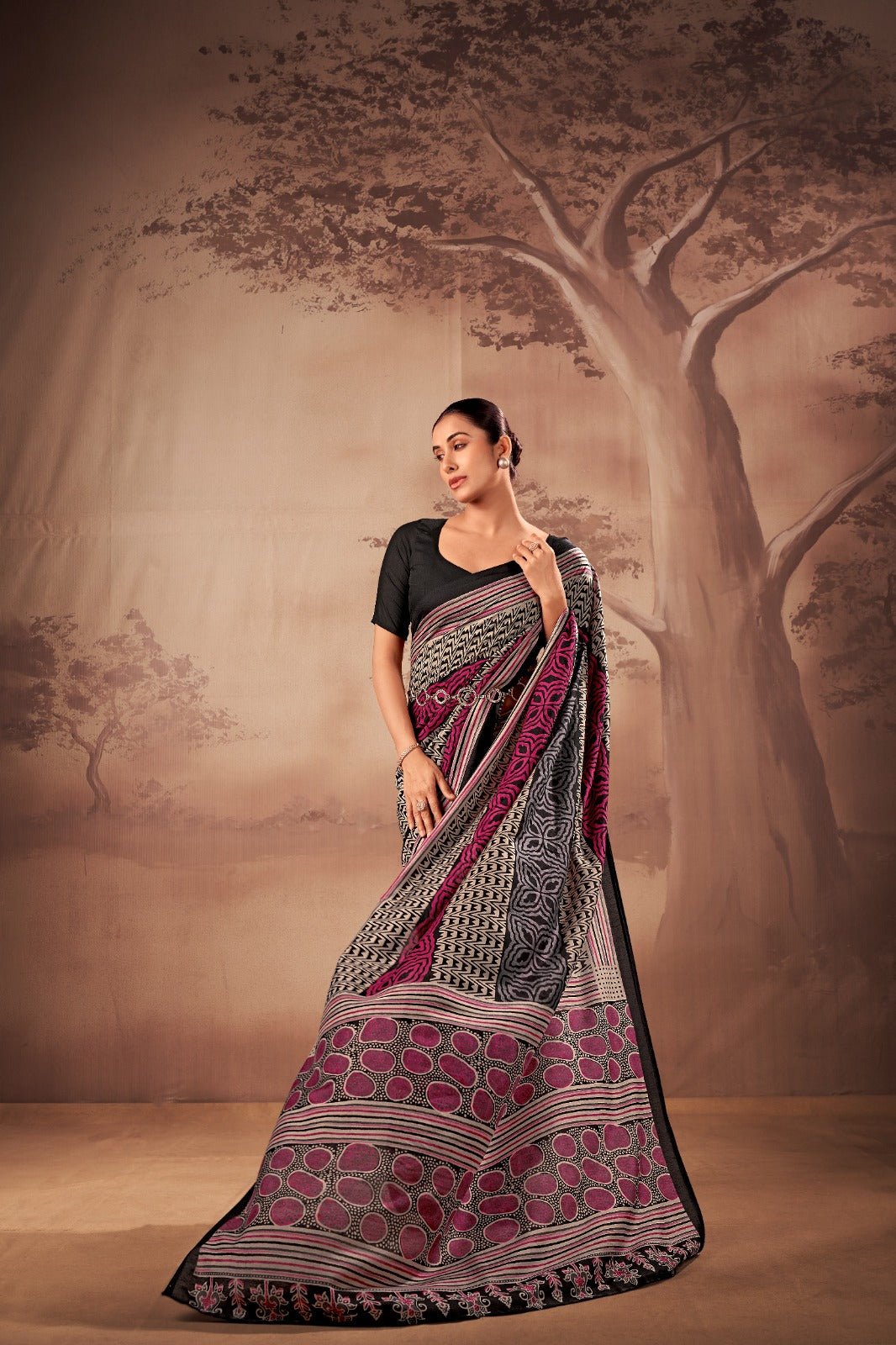 Taraa L 7201 Saree - Amrah Wholesale