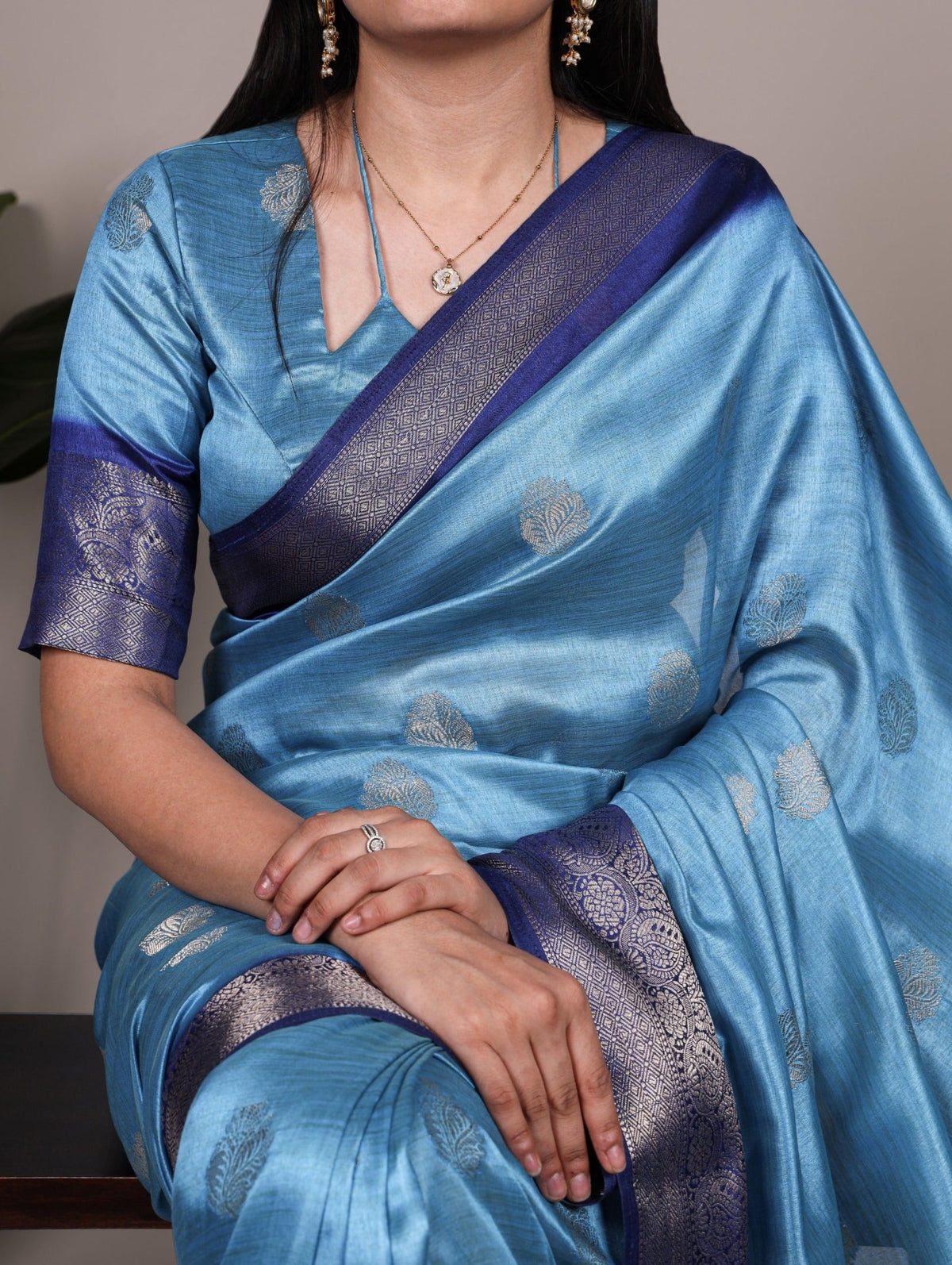 Taraa L 7909 Rumali Silk Saree - Amrah Wholesale