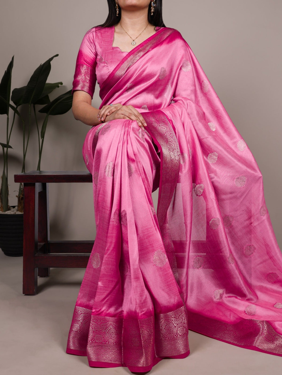 Taraa L 7909 Rumali Silk Saree - Amrah Wholesale