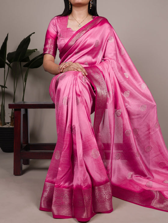 Taraa L 7909 Rumali Silk Saree - Amrah Wholesale