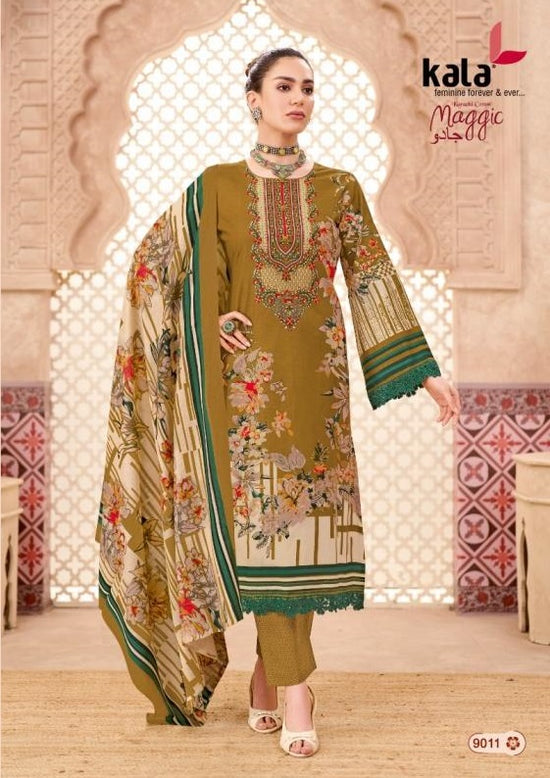 Tarika Maggic Vol 24 Cotton Pakistani Suit Set