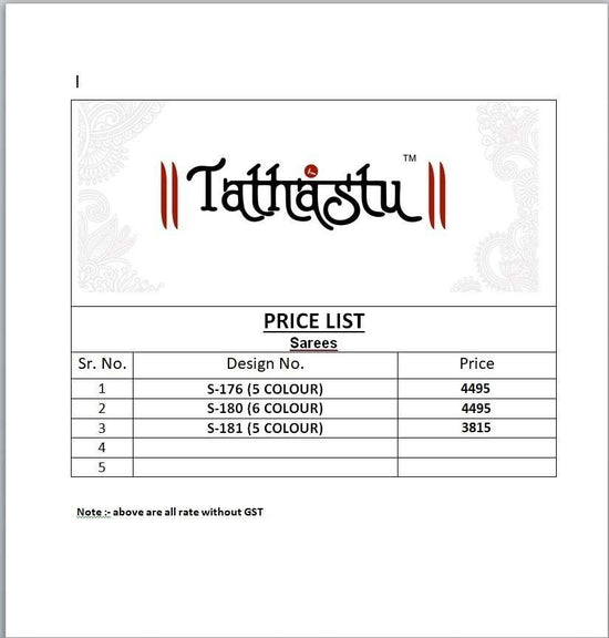 Tathastu Anaara 176 180 181