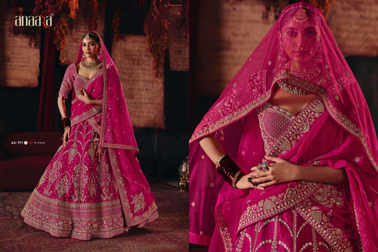 Tathastu Anaara Bridal Vol-3 Silk Embroidered Stitched Bridal Lehenga - Amrah Wholesale