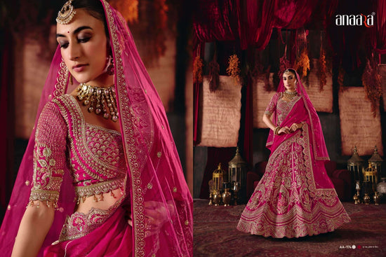 Tathastu Anaara Bridal Vol-3 Silk Embroidered Stitched Bridal Lehenga - Amrah Wholesale