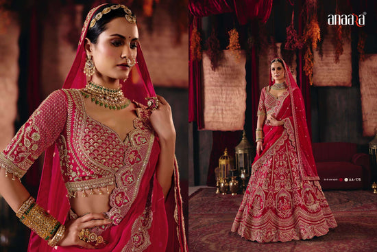 Tathastu Anaara Bridal Vol-3 Silk Embroidered Stitched Bridal Lehenga