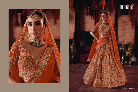 Tathastu Anaara Bridal Vol-3 Silk Embroidered Stitched Bridal Lehenga