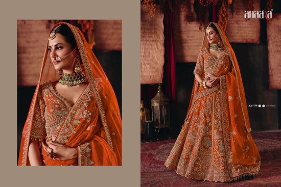 Tathastu Anaara Bridal Vol-3 Silk Embroidered Stitched Bridal Lehenga