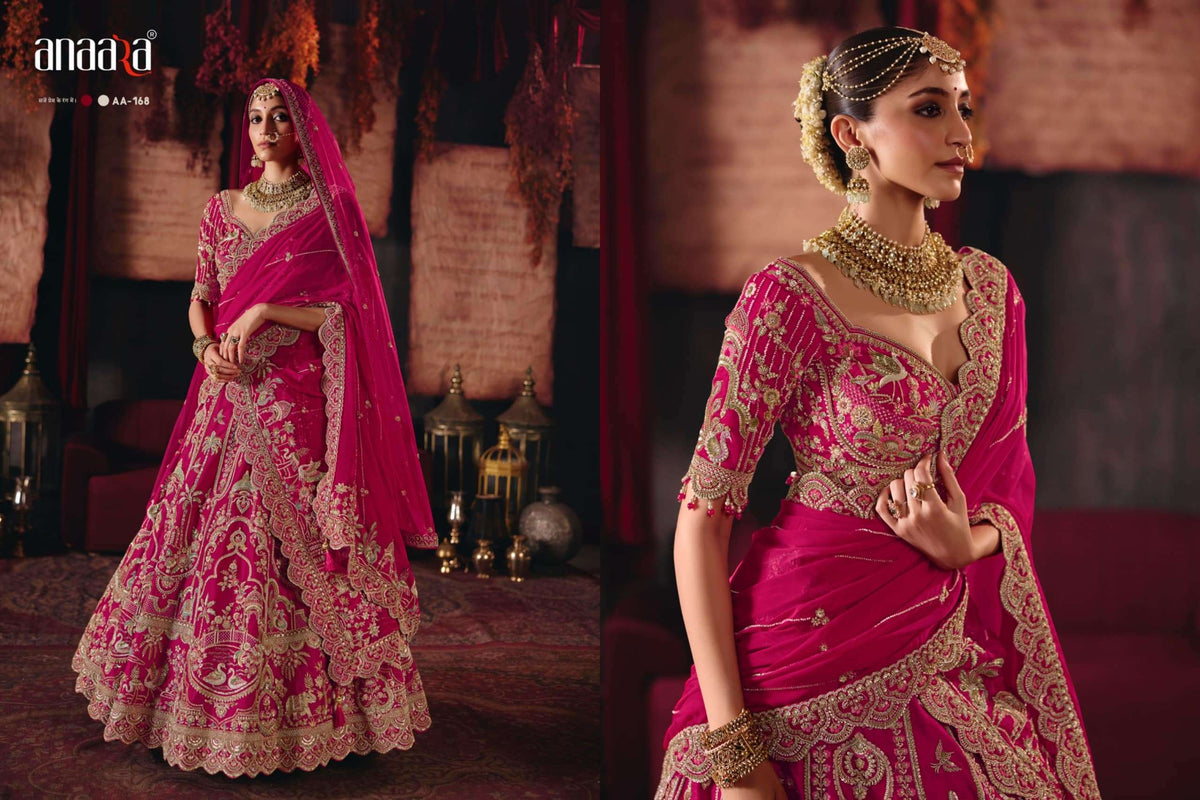 Tathastu Anaara Bridal Vol-3 Silk Embroidered Stitched Bridal Lehenga