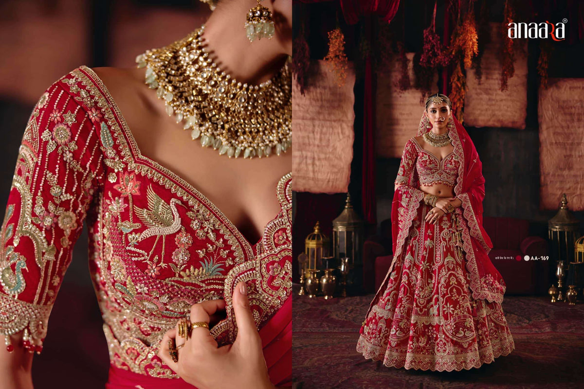 Tathastu Anaara Bridal Vol-3 Silk Embroidered Stitched Bridal Lehenga