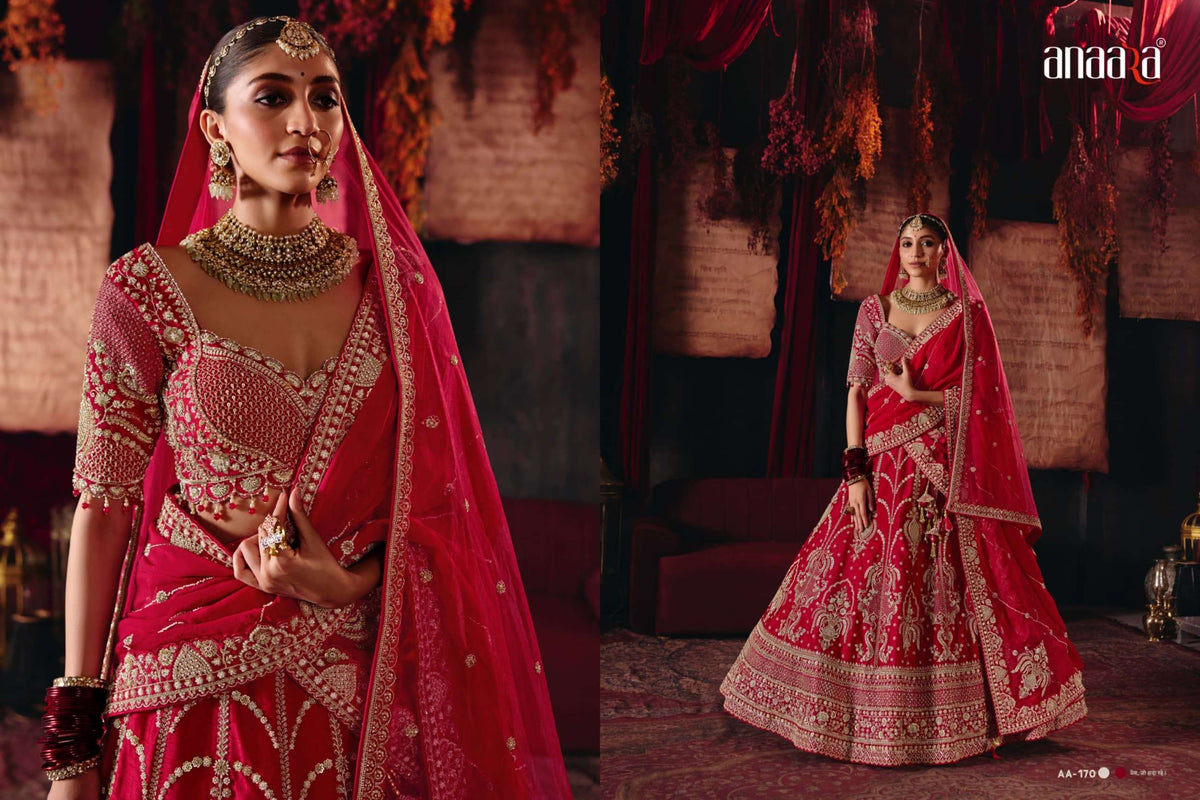 Tathastu Anaara Bridal Vol-3 Silk Embroidered Stitched Bridal Lehenga