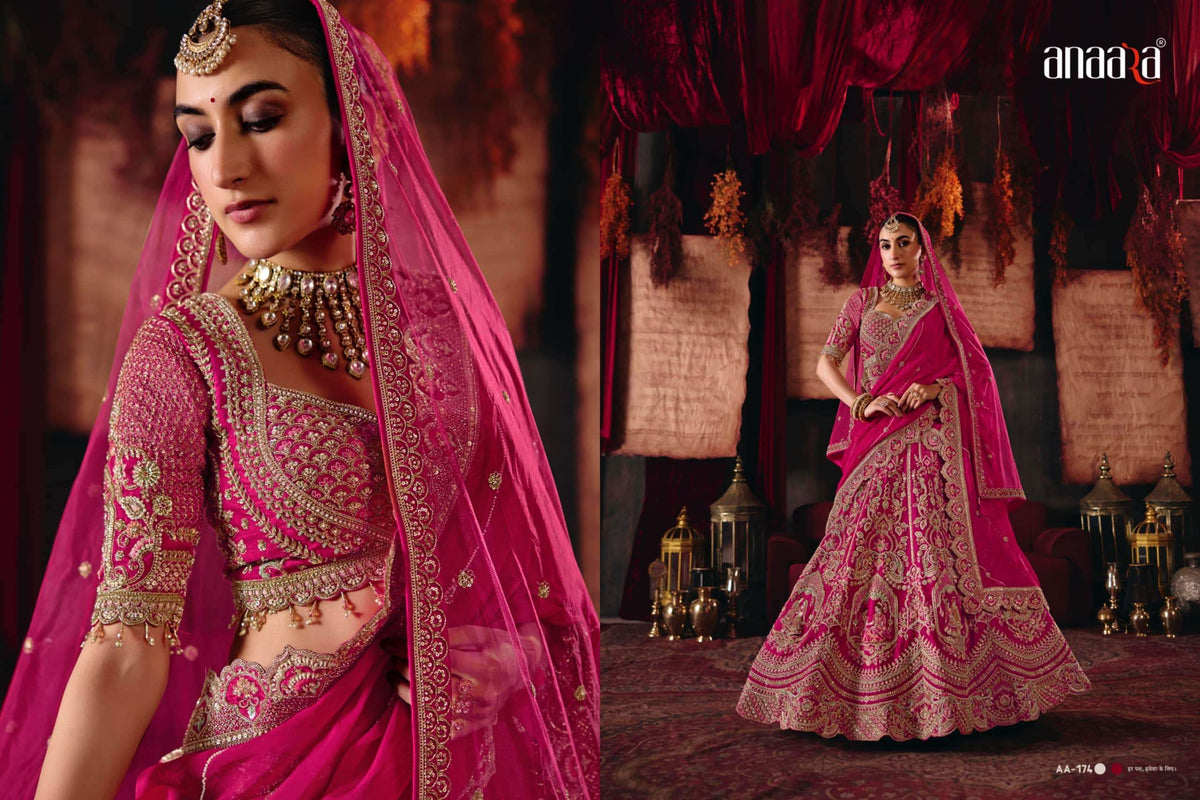 Tathastu Anaara Bridal Vol-3 Silk Embroidered Stitched Bridal Lehenga