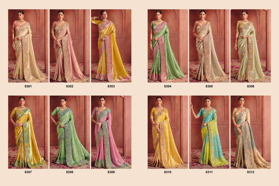 Tathastu Anaara 8301 To 8312 - Amrah Wholesale