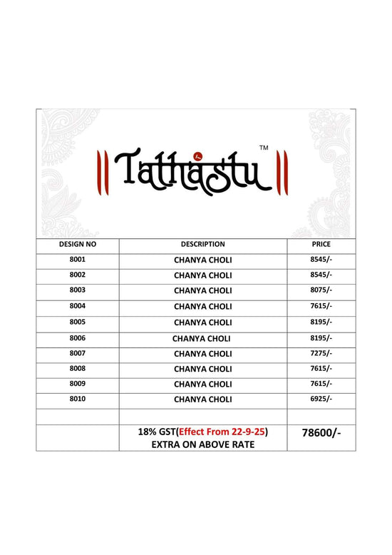 Tathastu Aanara 8001 To 8010