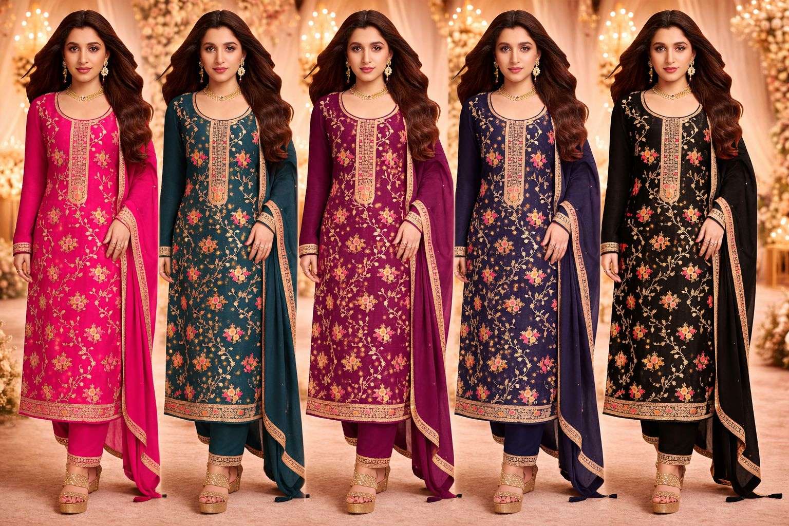 Tawakkal 1554 Dress Material Wholesale Catalogue - Amrah Wholesale