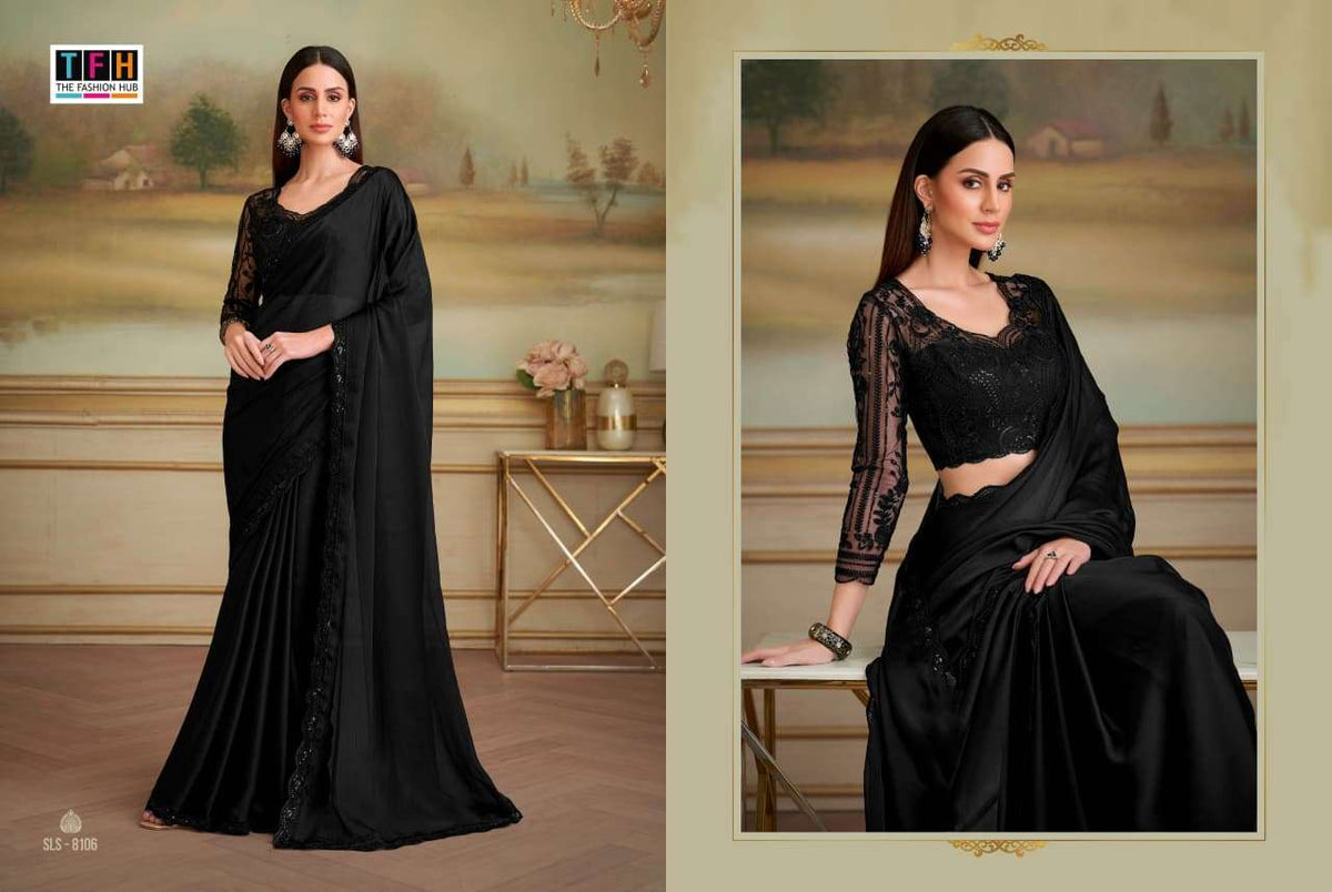 TFH Salsa Style Vol-05 Georgette Sarees