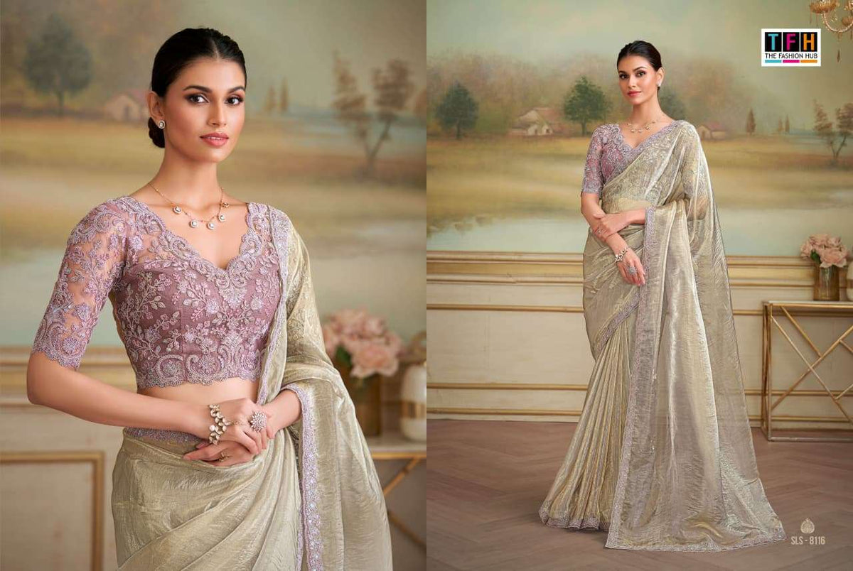 TFH Salsa Style Vol-05 Georgette Sarees