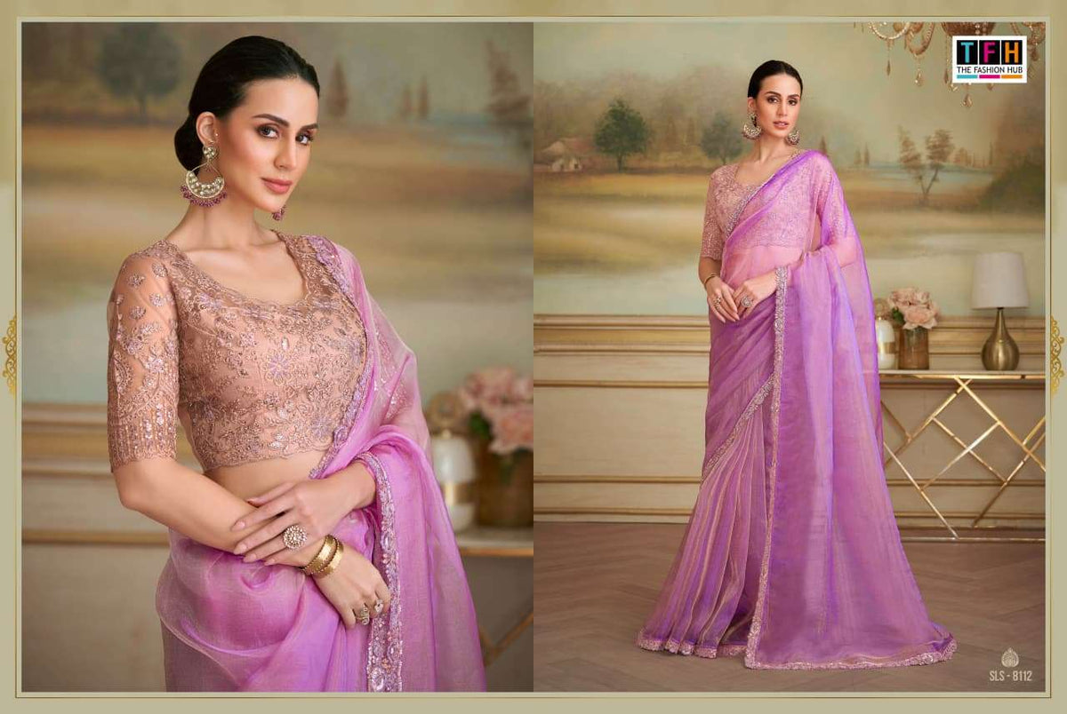 TFH Salsa Style Vol-05 Georgette Sarees