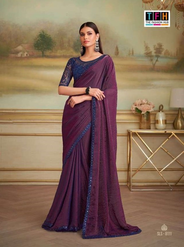 TFH Salsa Style Vol-05 Georgette Sarees