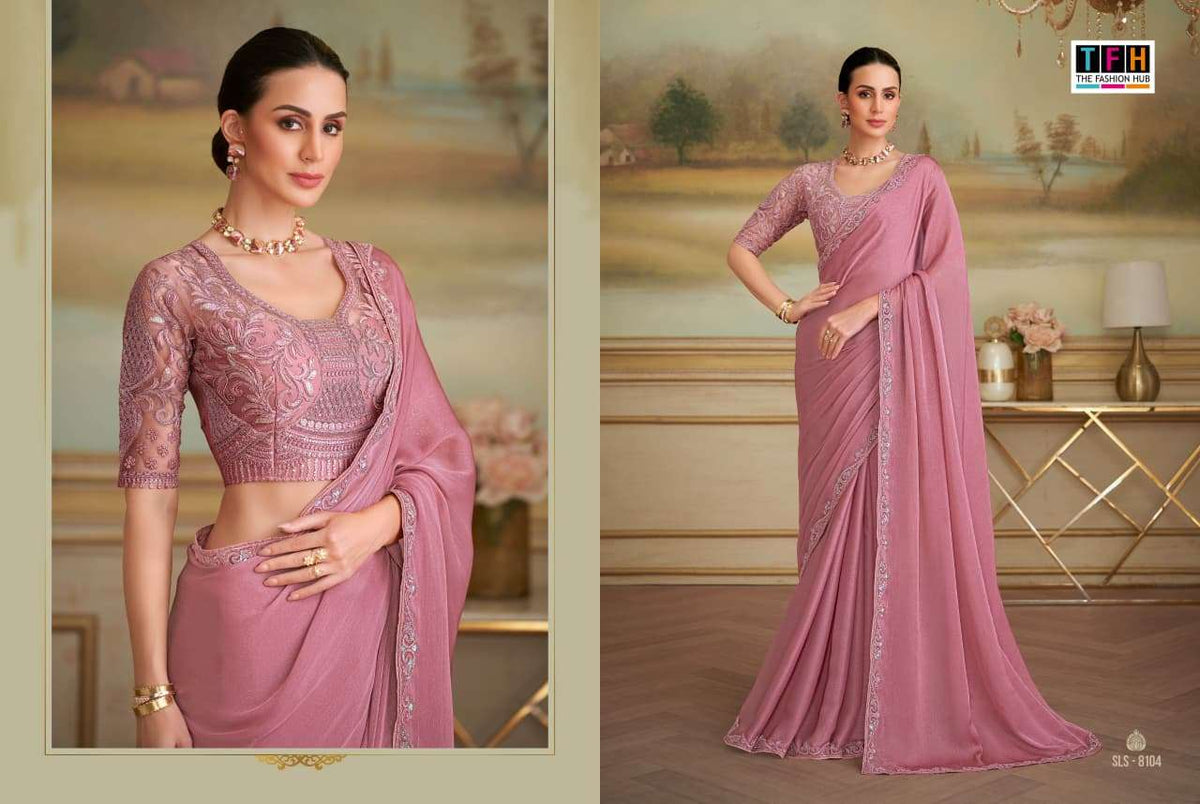 TFH Salsa Style Vol-05 Georgette Sarees