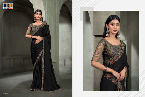 TFH SANDALWOOD VOL-17 Satin Silk Saree