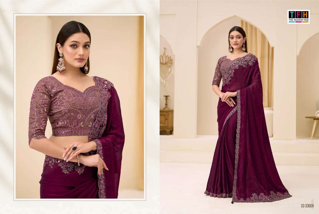 TFH Silver Screen Vol-23 Fancy Fabric Sarees
