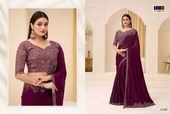 TFH Silver Screen Vol-23 Fancy Fabric Sarees