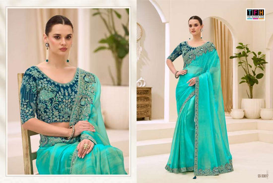 TFH Silver Screen Vol-23 Fancy Fabric Sarees