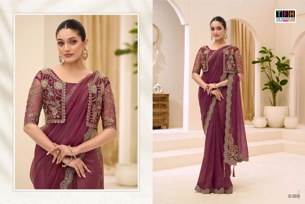 TFH Silver Screen Vol-23 Fancy Fabric Sarees
