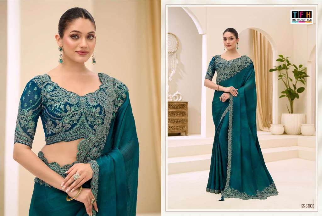 TFH Silver Screen Vol-23 Fancy Fabric Sarees