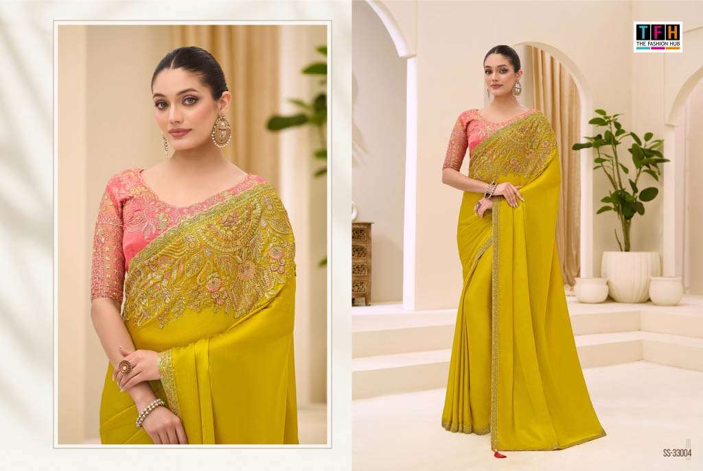 TFH Silver Screen Vol-23 Fancy Fabric Sarees