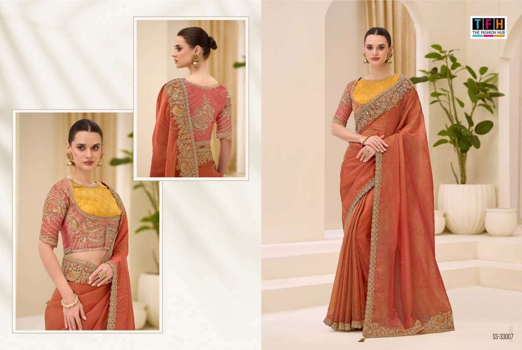 TFH Silver Screen Vol-23 Fancy Fabric Sarees