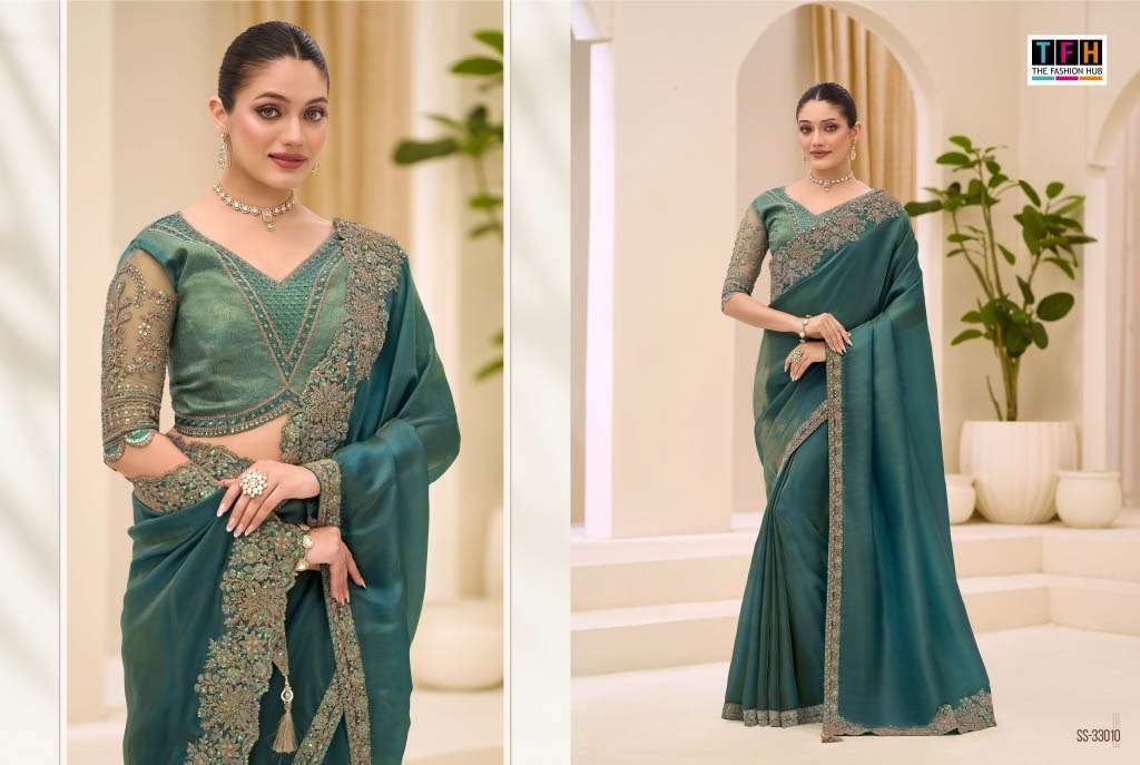 TFH Silver Screen Vol-23 Fancy Fabric Sarees