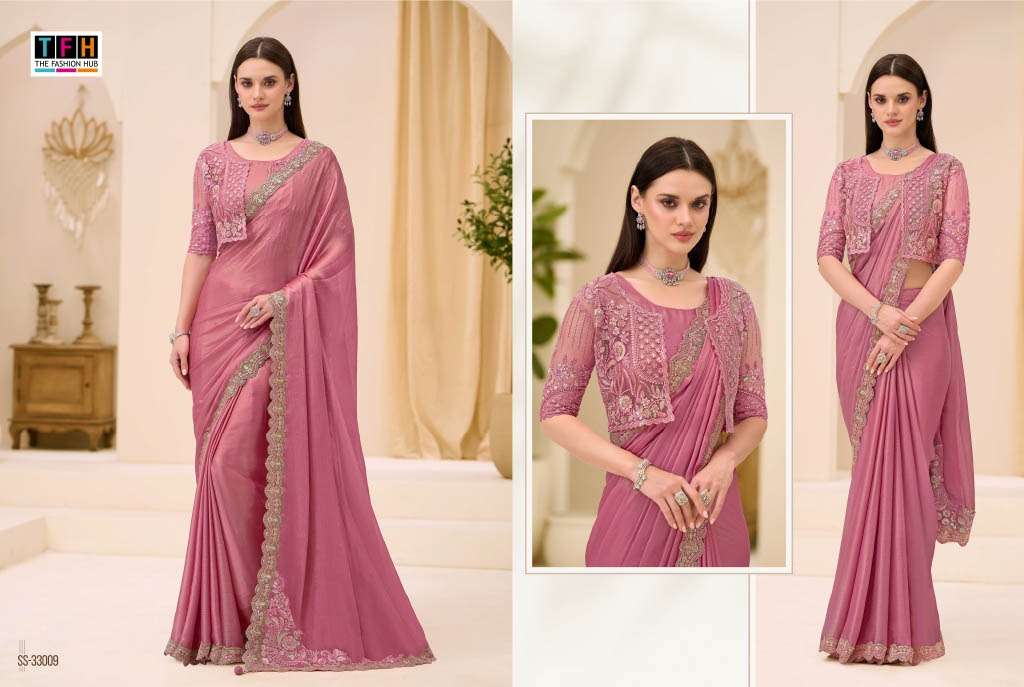TFH Silver Screen Vol-23 Fancy Fabric Sarees